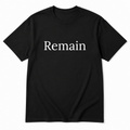 Remain T-Shirt in black