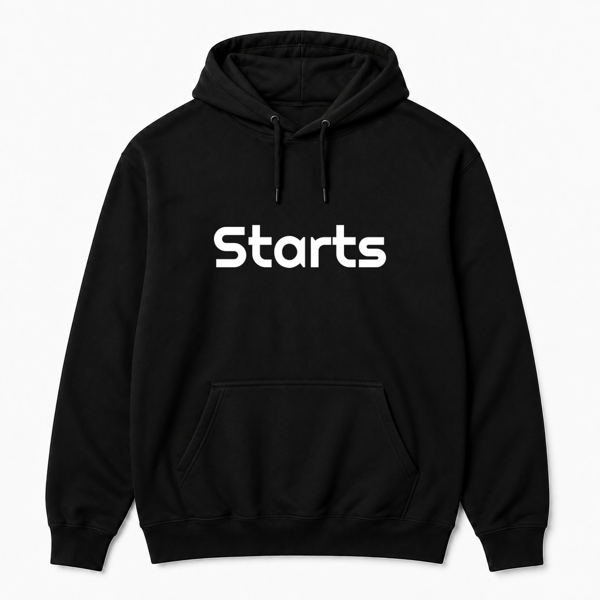 Starts Hoodie in black