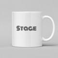 Stage Mug in white