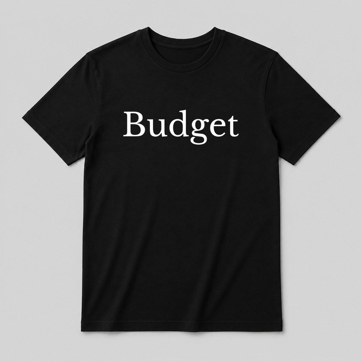 Budget T-Shirt in black