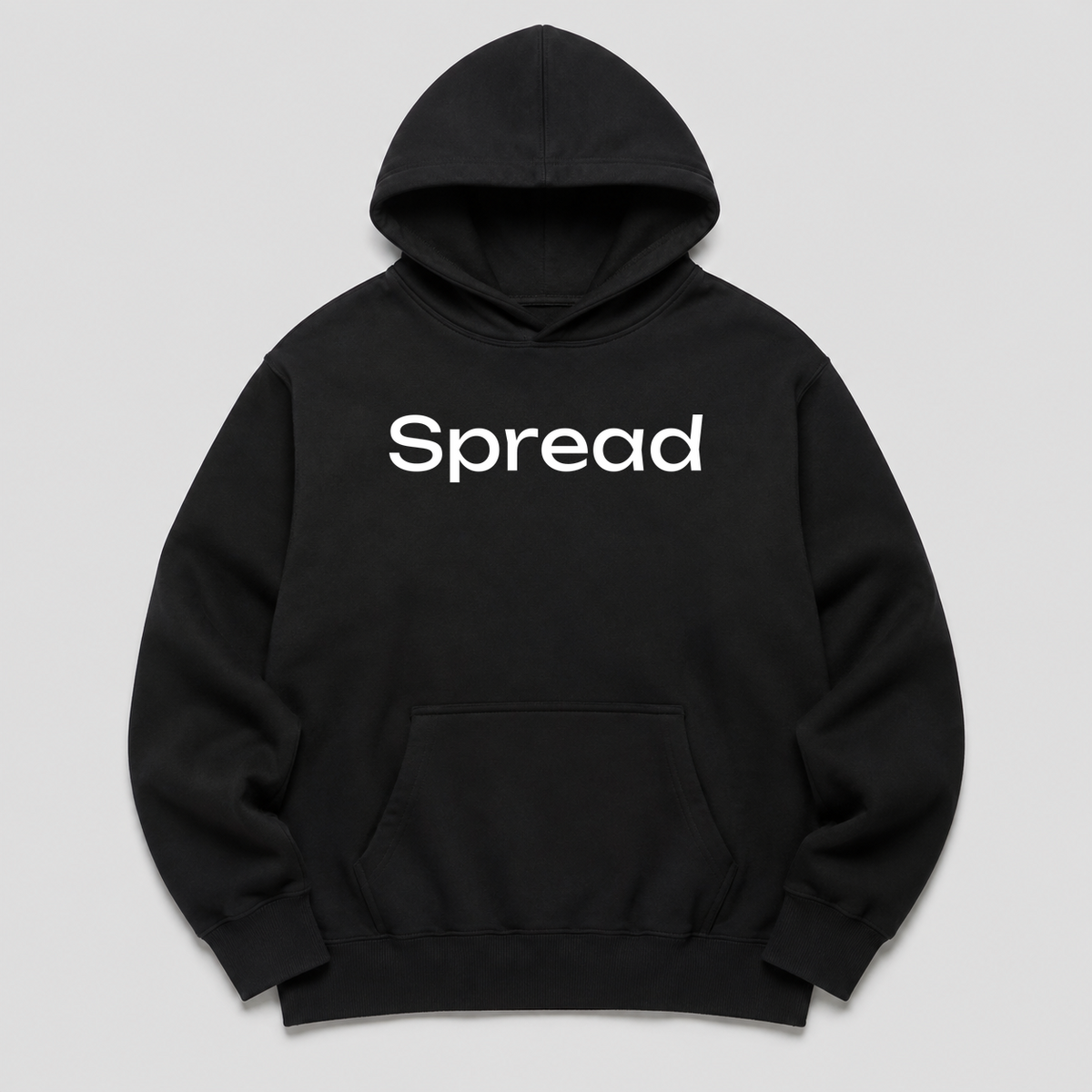 Spread Hoodie in black