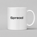 Spread Mug in white