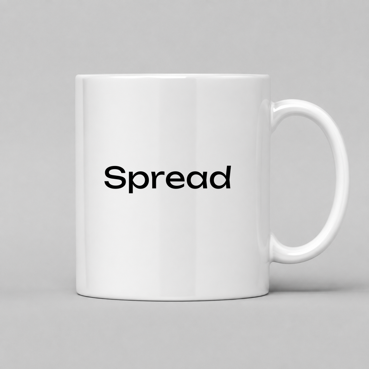 Spread Mug in white