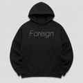Foreign Hoodie in black