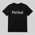 Method T-Shirt in black