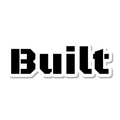 Built die-cut sticker