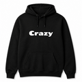 Crazy Hoodie in black