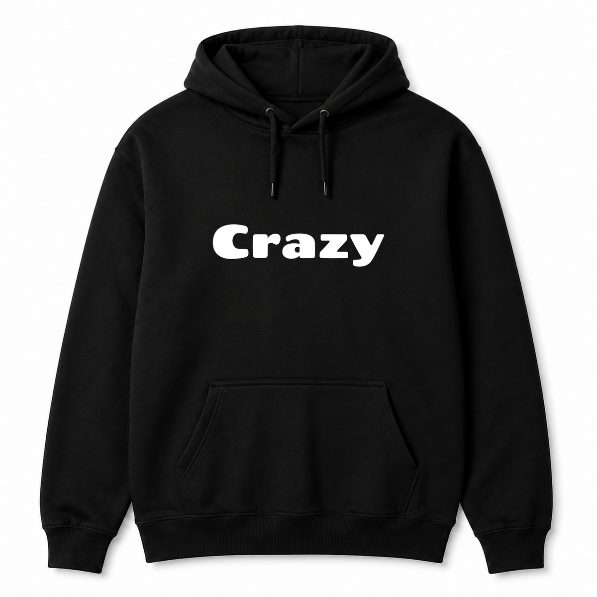 Crazy Hoodie in black
