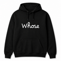 Whose Hoodie in black