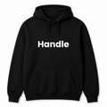 Handle Hoodie in black