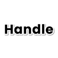 Handle die-cut sticker