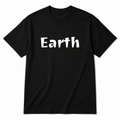 Earth T-Shirt in black