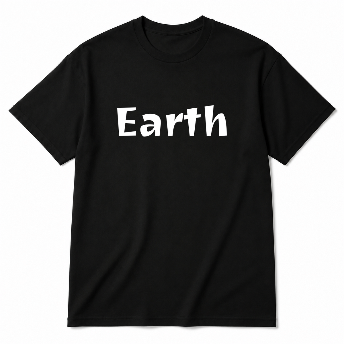 Earth T-Shirt in black