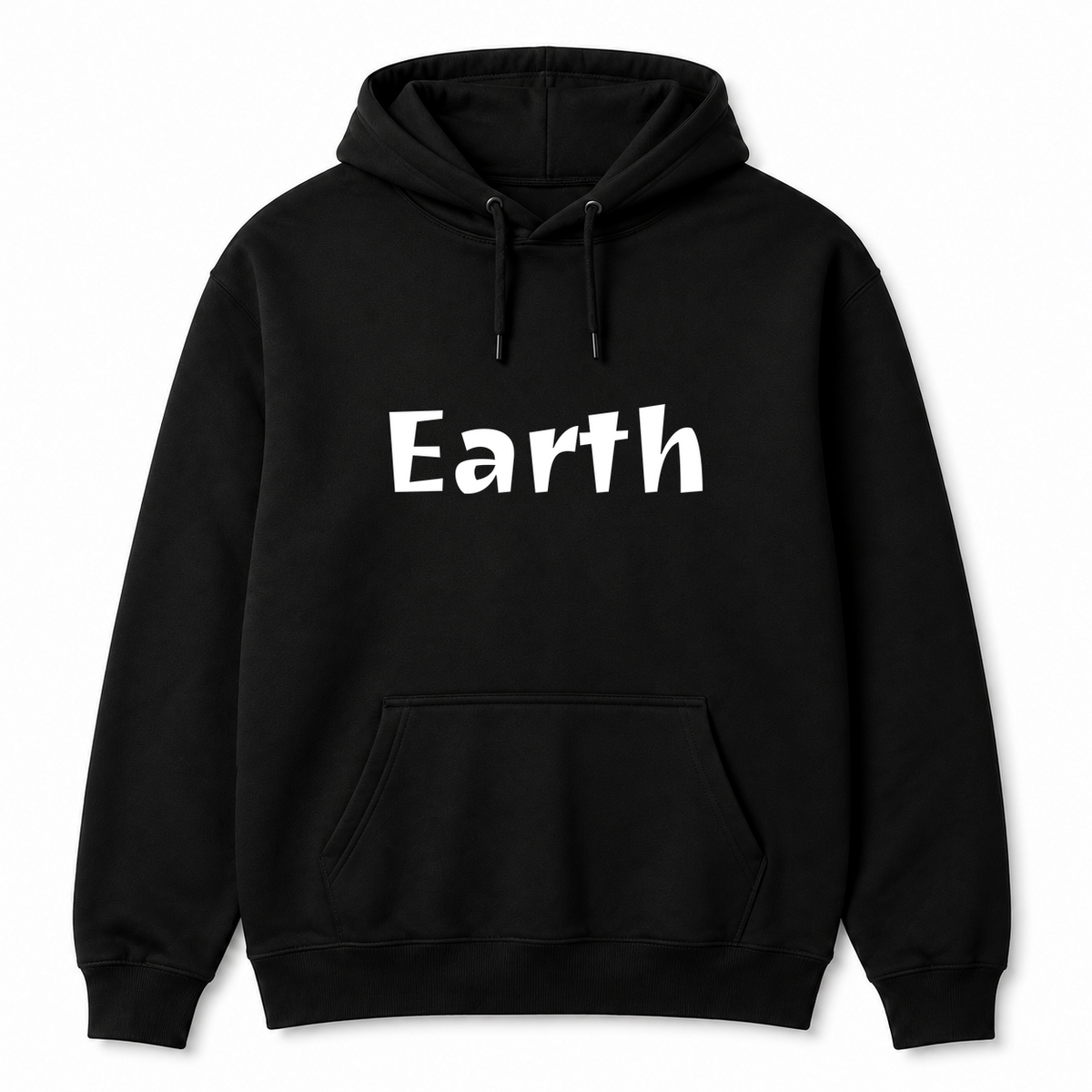Earth Hoodie in black