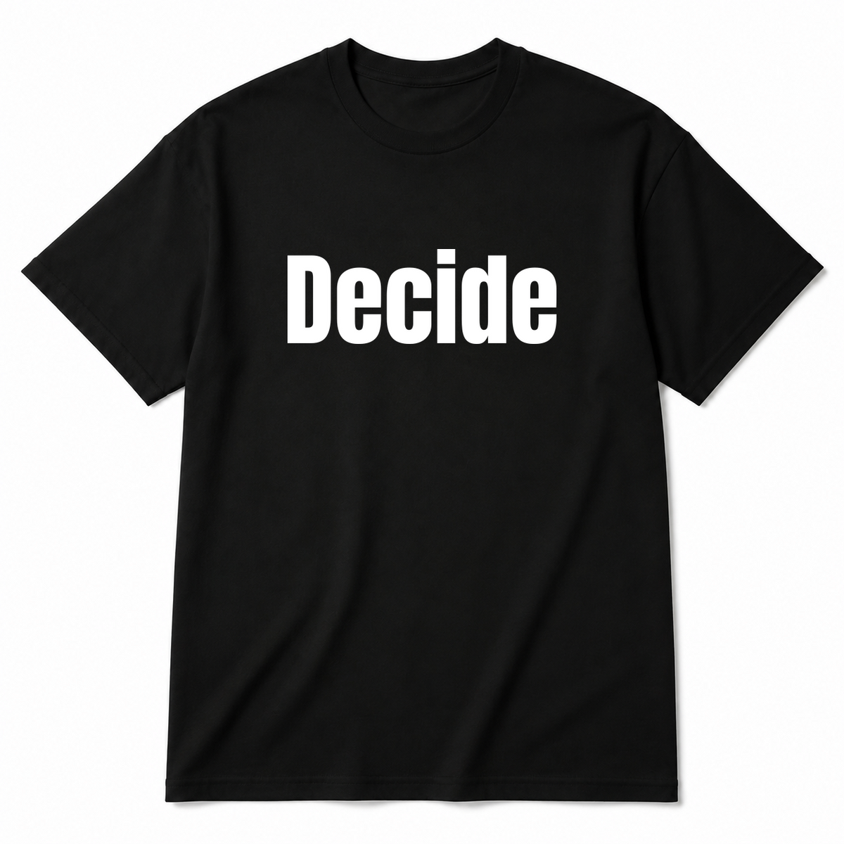 Decide T-Shirt in black