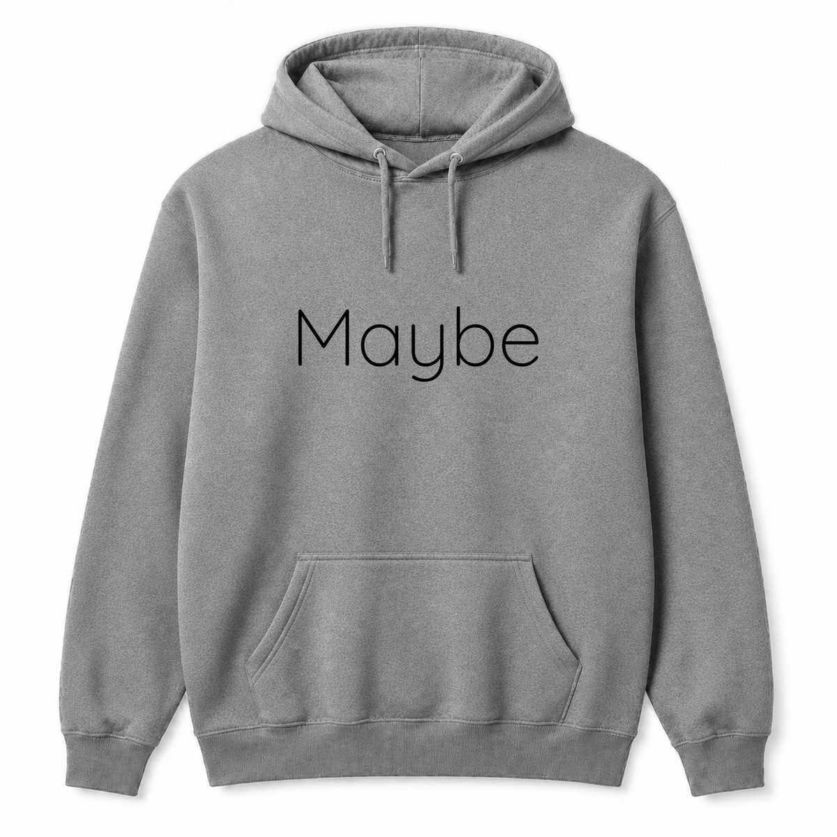 Maybe Hoodie in gray