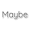 Maybe die-cut sticker