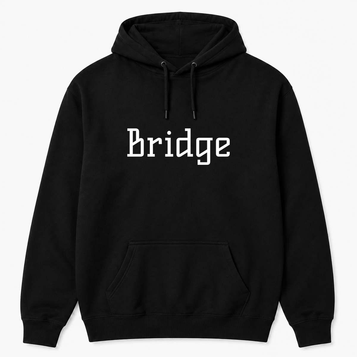 Bridge Hoodie in black