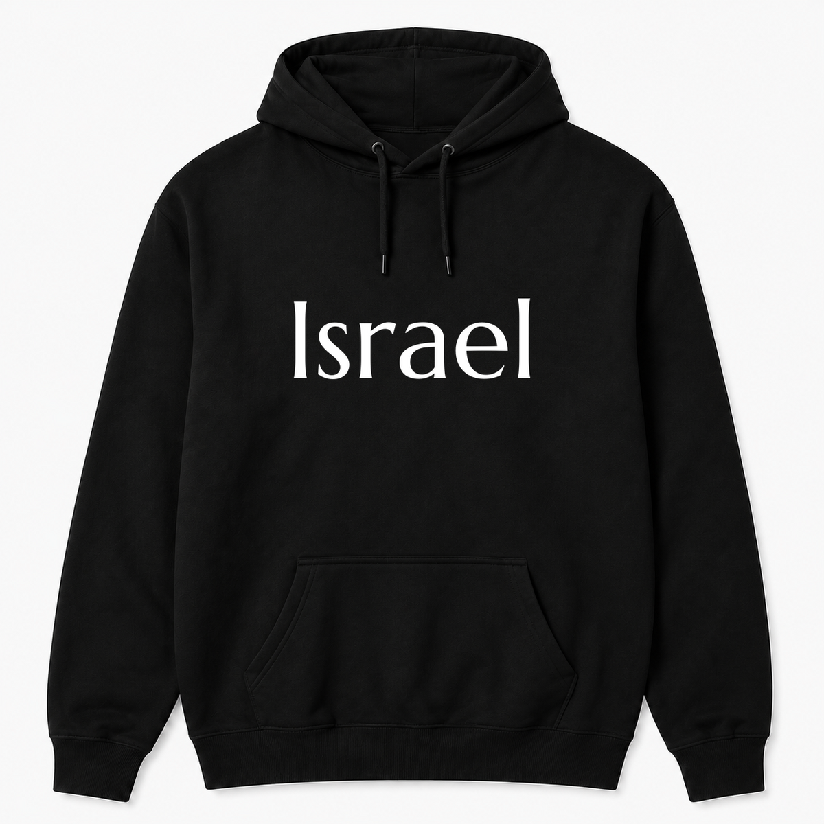 Israel Hoodie in black