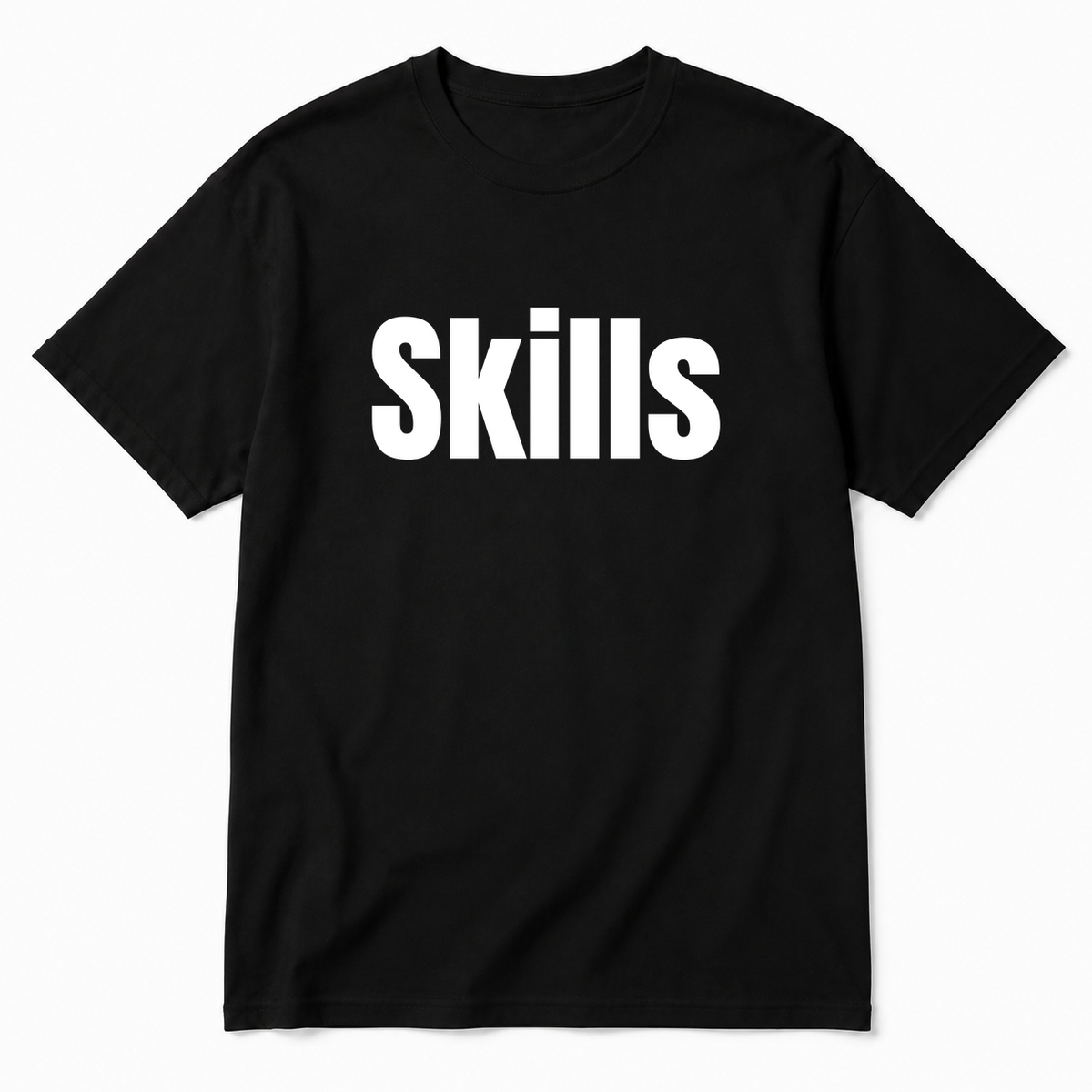 Skills T-Shirt in black