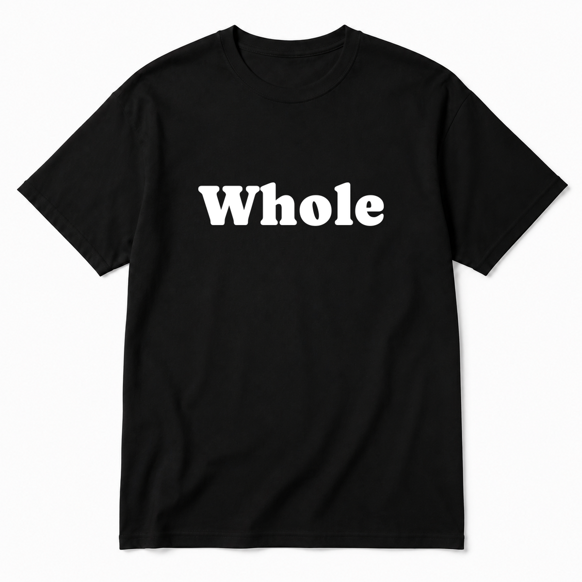 Whole T-Shirt in black