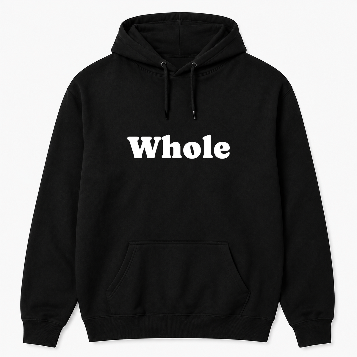 Whole Hoodie in black