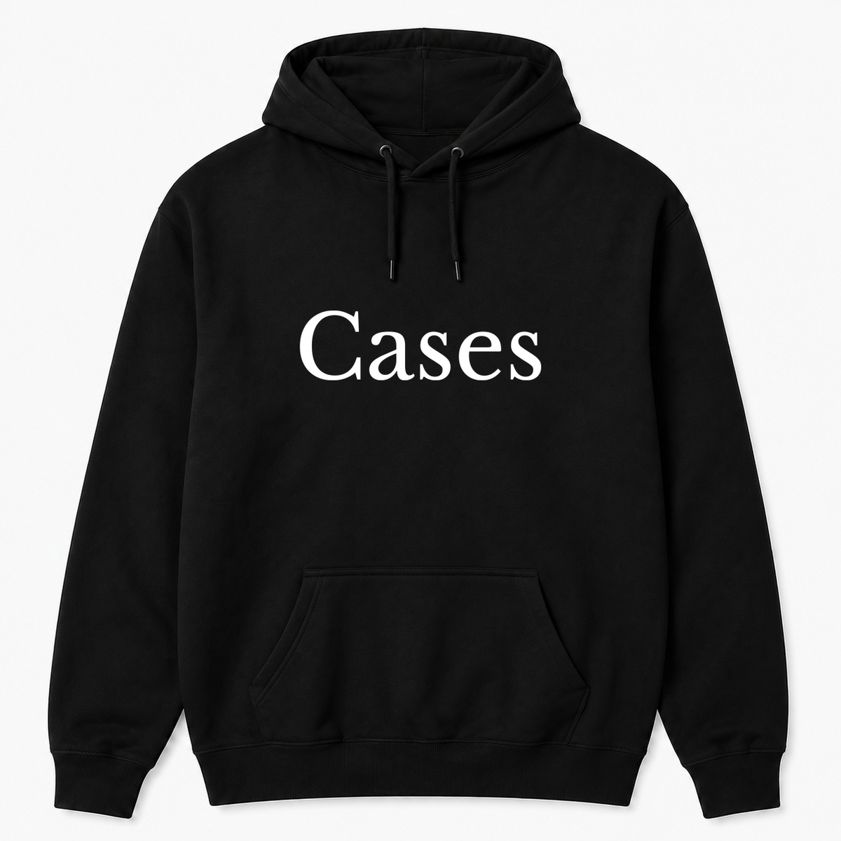 Cases Hoodie in black
