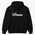 Wanna Hoodie in black