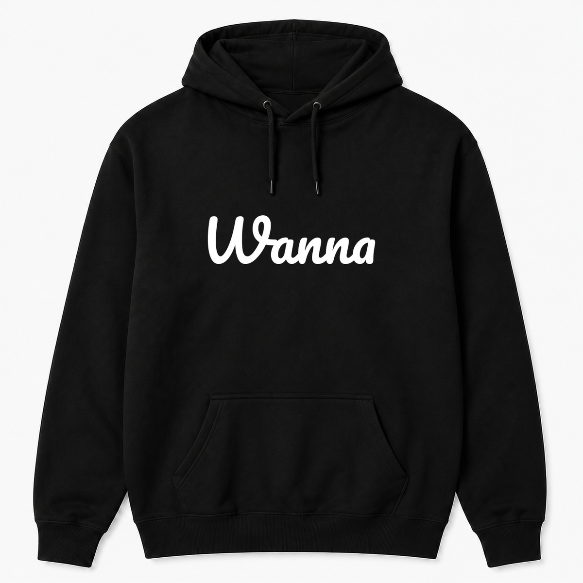 Wanna Hoodie in black