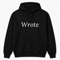 Wrote Hoodie in black