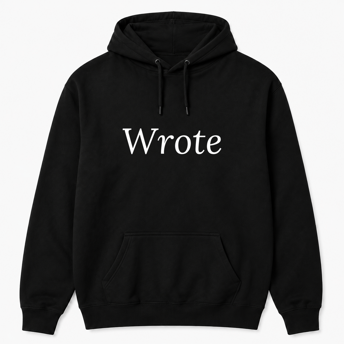 Wrote Hoodie in black