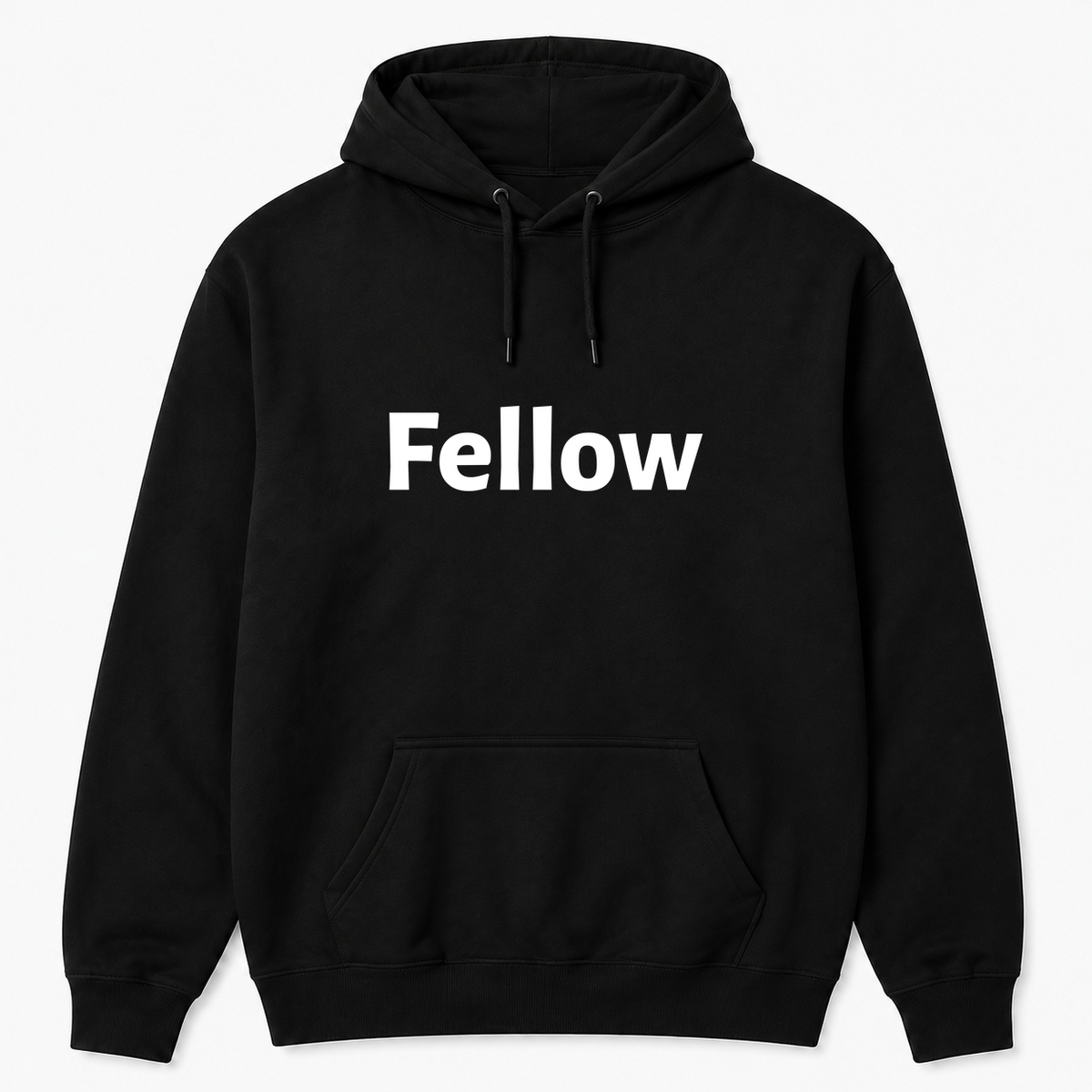 Fellow Hoodie in black