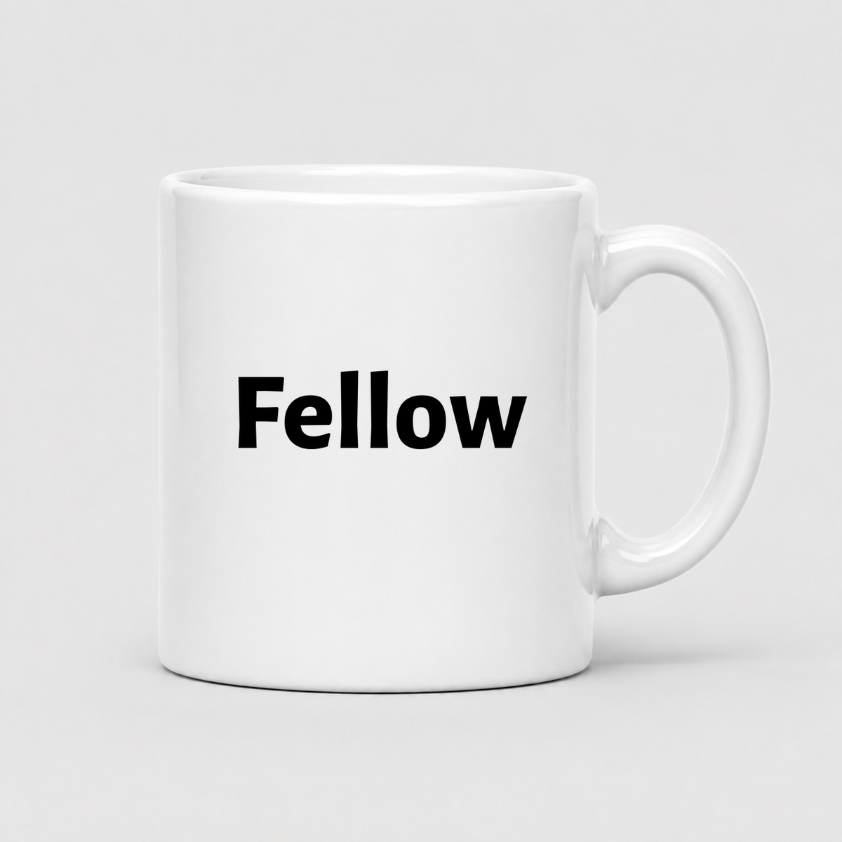 Fellow Mug in white