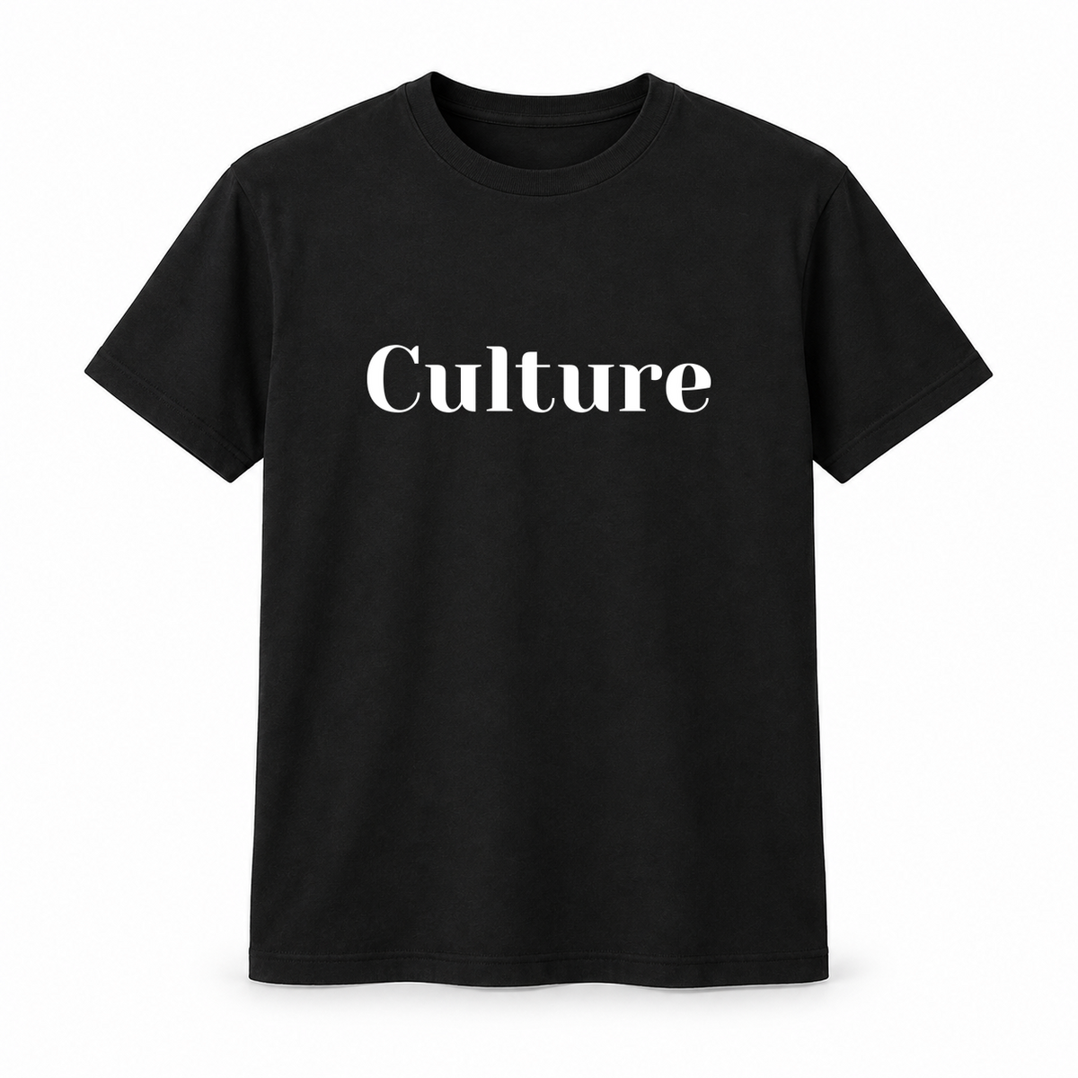 Culture T-Shirt in black