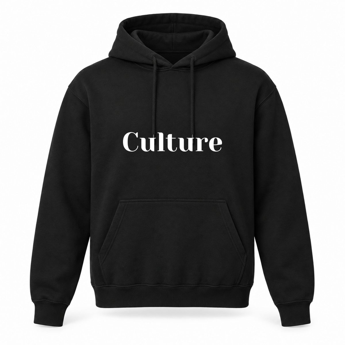 Culture Hoodie in black