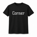 Corner T-Shirt in black