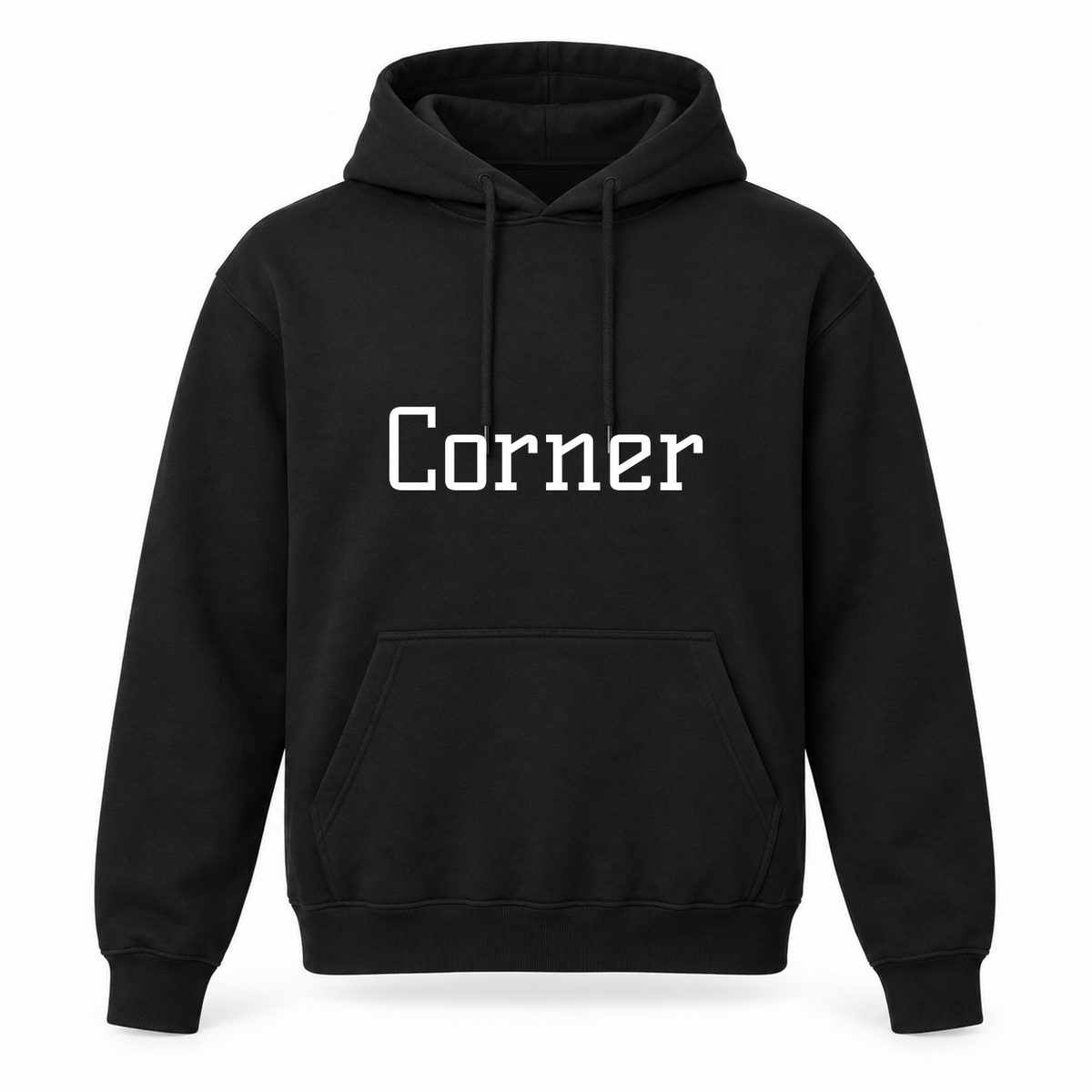 Corner Hoodie in black