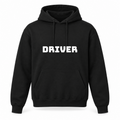 Driver Hoodie in black