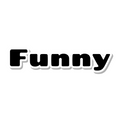 Funny die-cut sticker