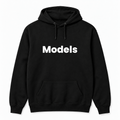 Models Hoodie in black