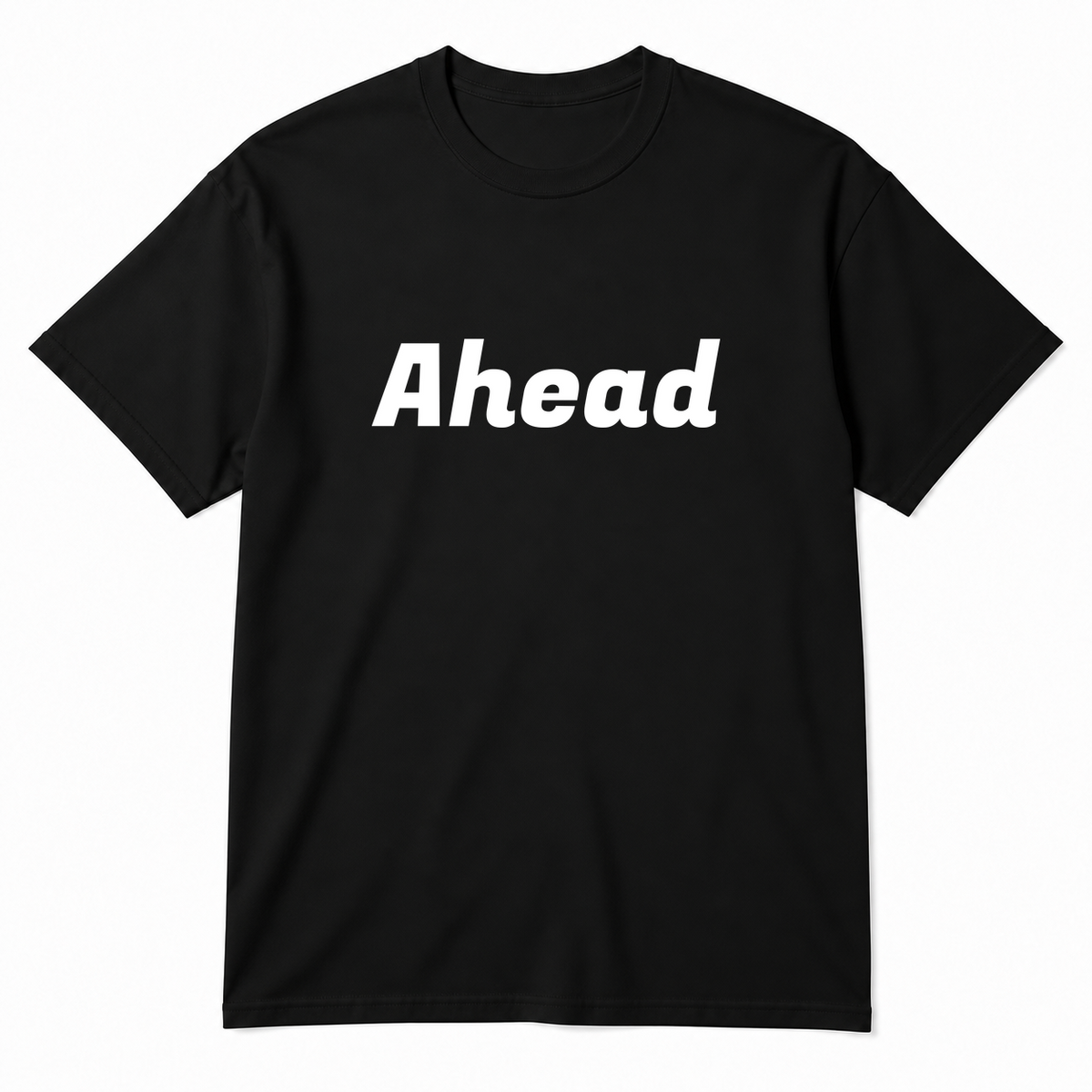 Ahead T-Shirt in black