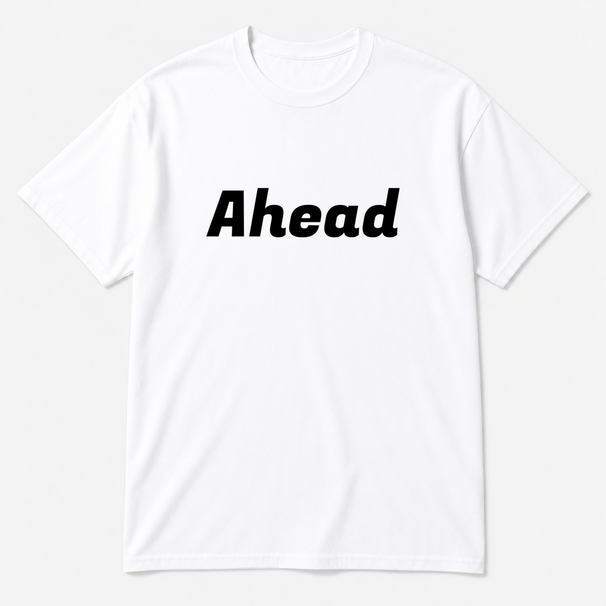 Ahead T-Shirt in white