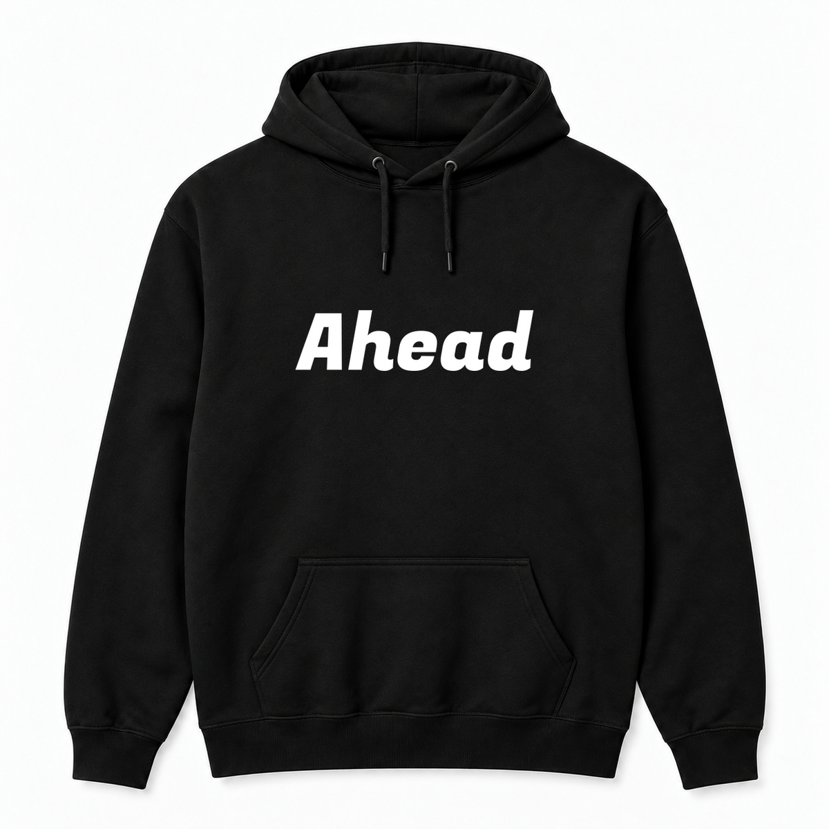 Ahead Hoodie in black