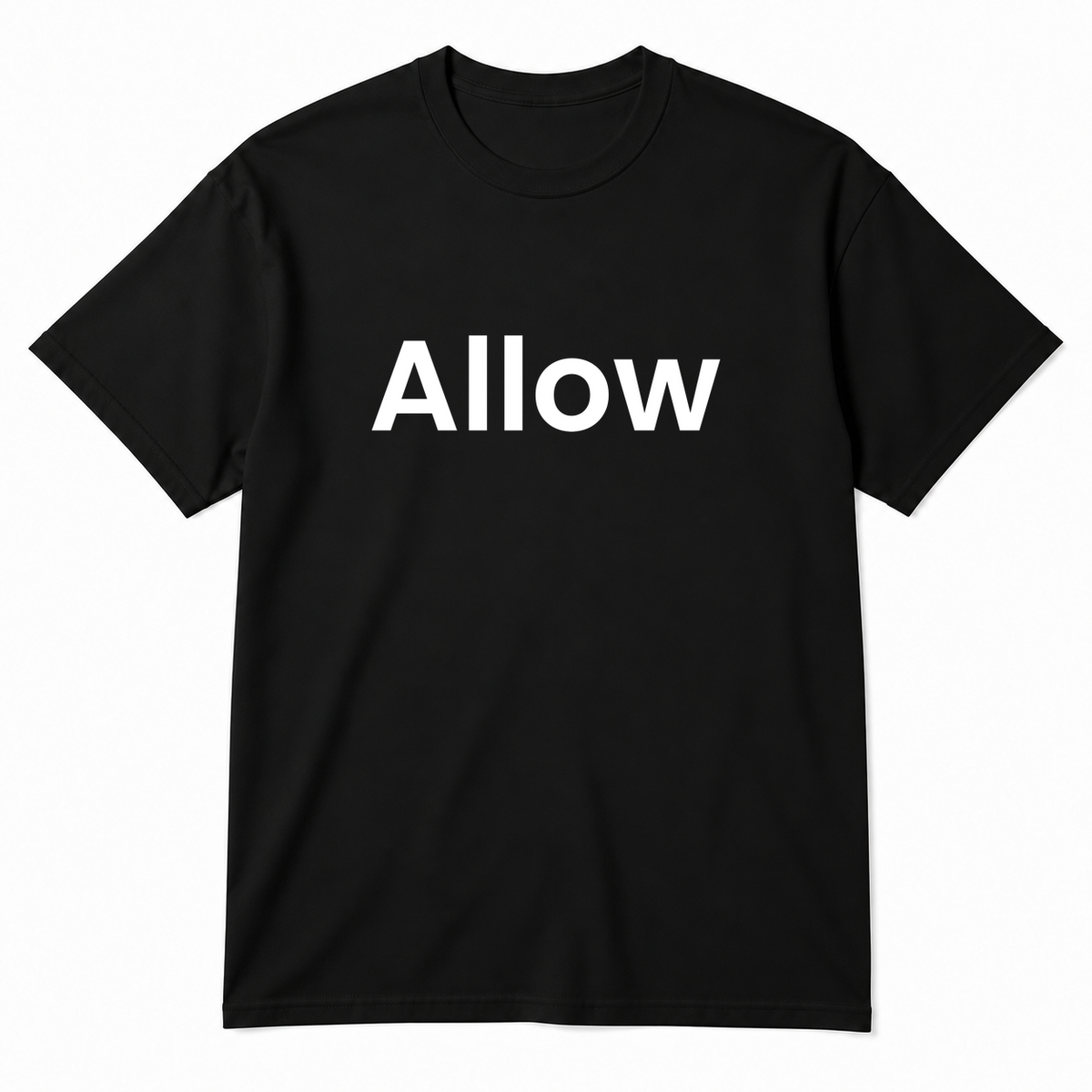 Allow T-Shirt in black
