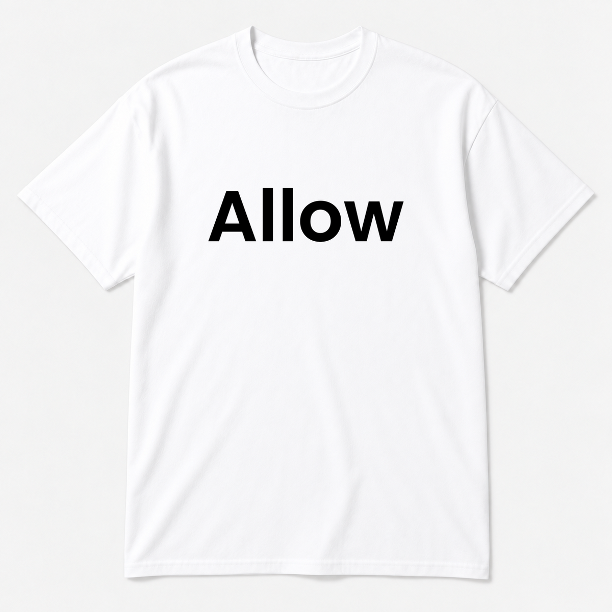 Allow T-Shirt in white