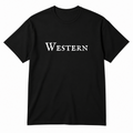 Western T-Shirt in black