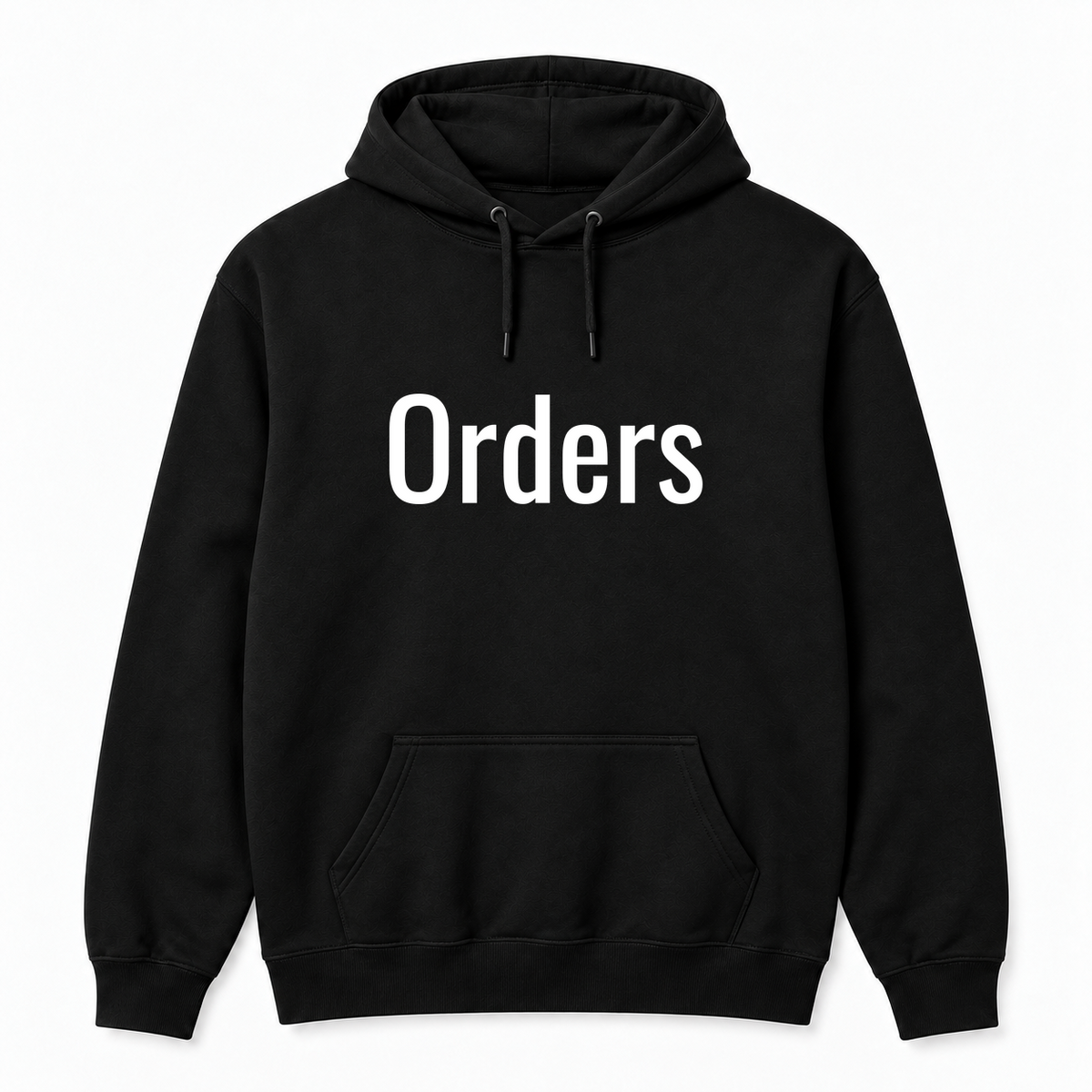 Orders Hoodie in black