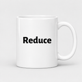 Reduce Mug in white