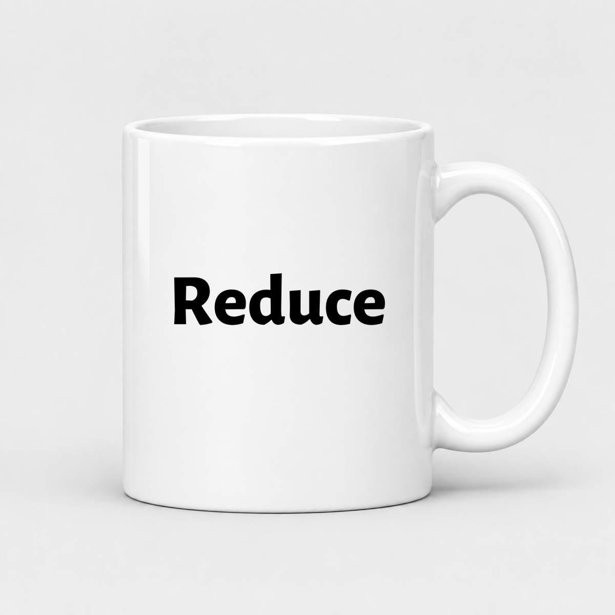 Reduce Mug in white