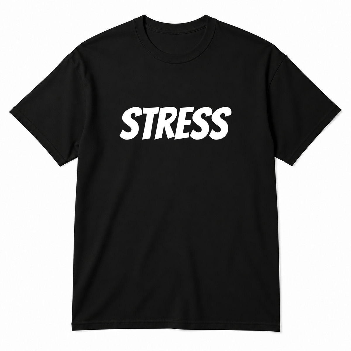 Stress T-Shirt in black